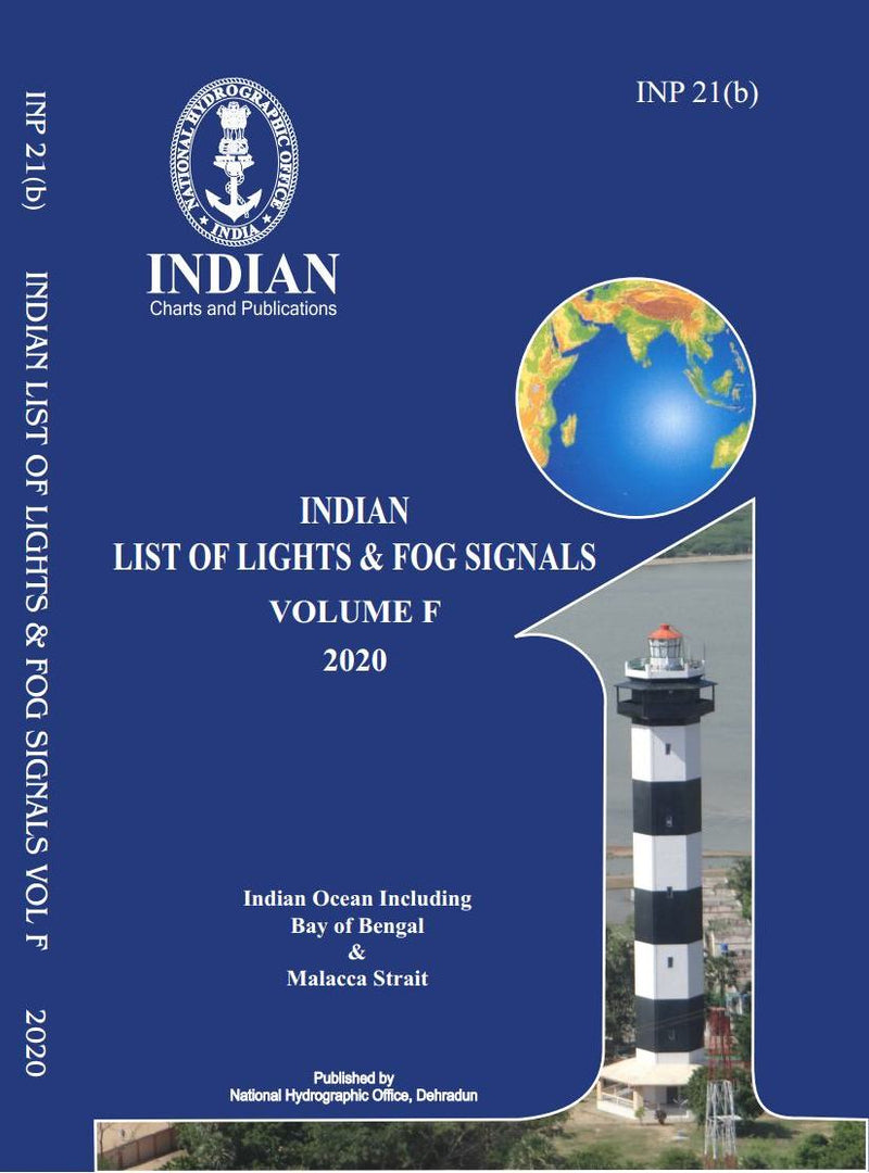 INP 21(B) - Indian List of Light and Fog Signals - Volume F - K