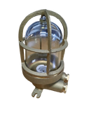 Marine U Glass fitting  Light in Brass